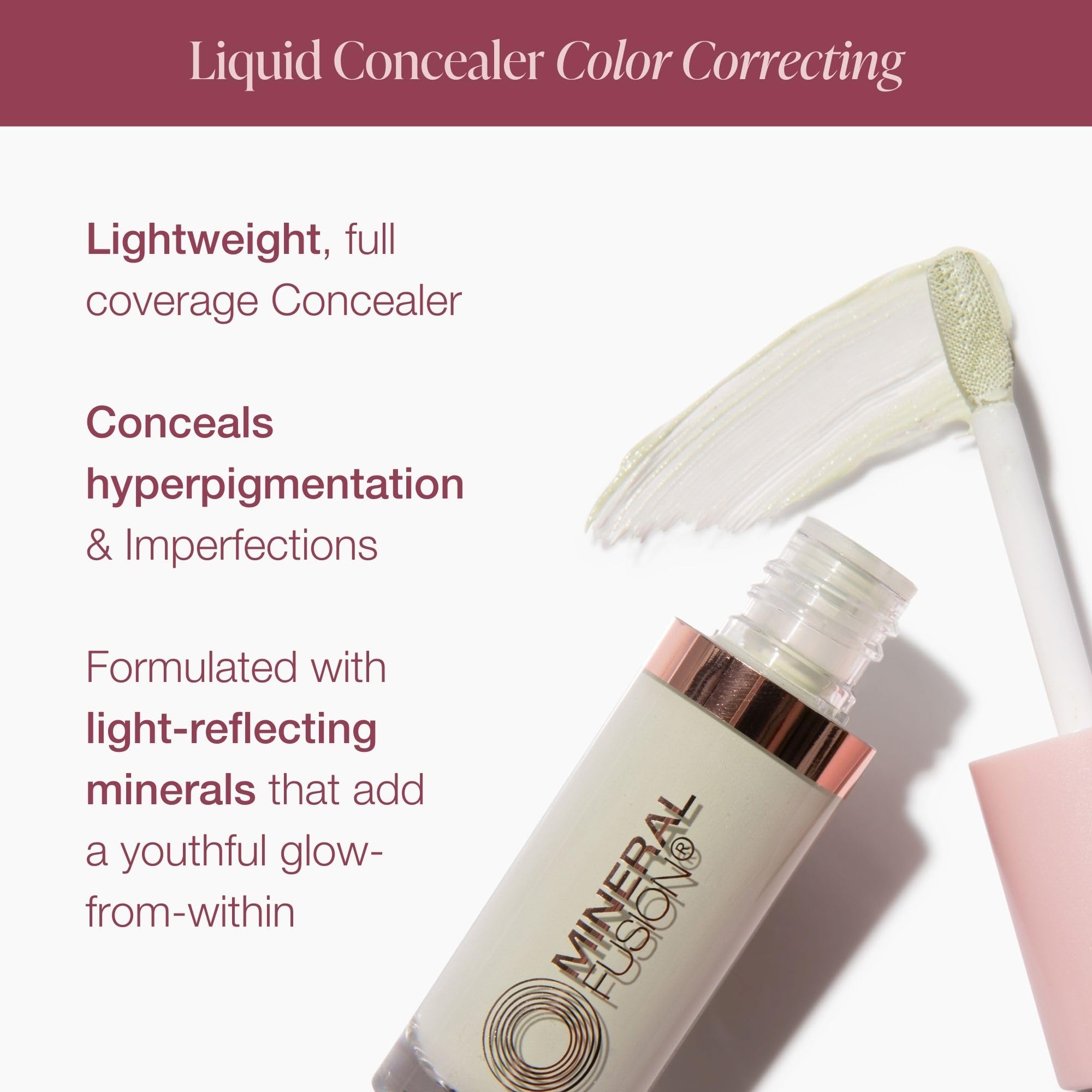 Amazon.com : Mineral Fusion, Liquid Concealer Color Correcting